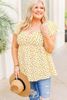 Immagine di PLUS SIZE FLORAL BABYDOLL TOP